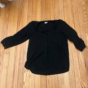 Paraphrase Elegant Black Blouse